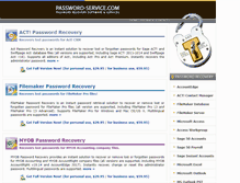 Tablet Screenshot of password-service.com